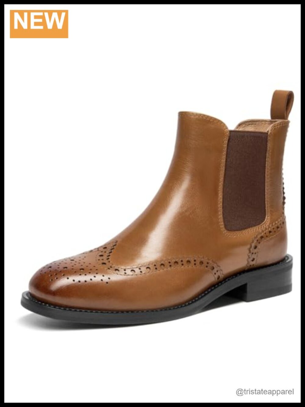 Women's Leather Chelsea Ankle Boots Winter Comfortable Stylish